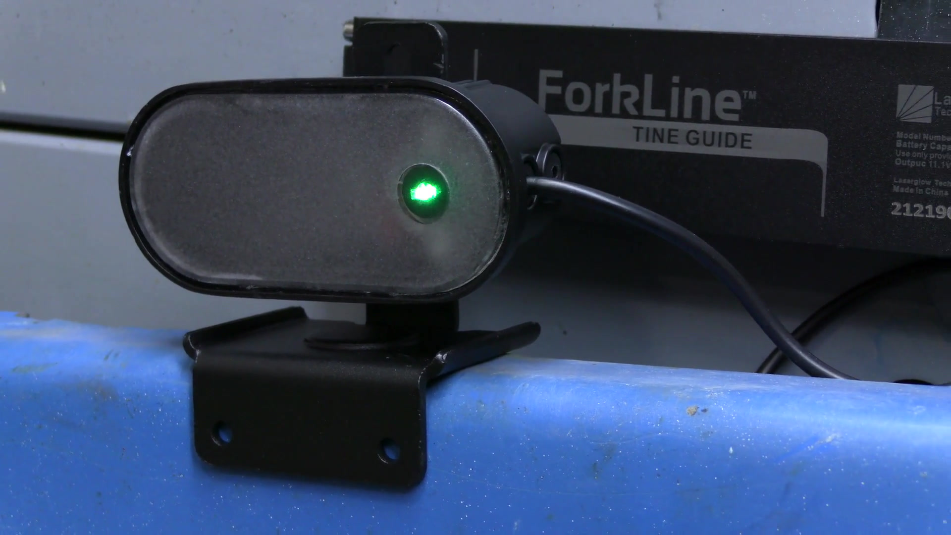 Forklift Tine Alignment System